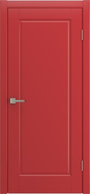 Межкомнатная дверь Amore, пг, эмаль красная