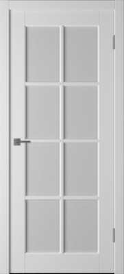 Межкомнатная дверь "Аура", по, белый