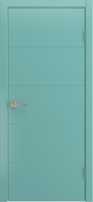 Межкомнатная дверь Barocco, пг, эмаль небесно-голубой