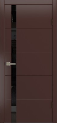 Межкомнатная дверь Barocco, по, эмаль шоколад