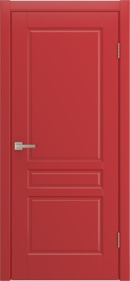 Межкомнатная дверь Belli, пг, эмаль красная