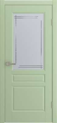 Межкомнатная дверь Belli, по, эмаль фисташка