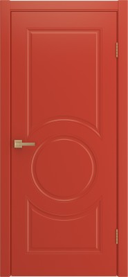 Межкомнатная дверь Donna, пг, эмаль красная
