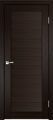 Межкомнатная дверь "Duplex 0", пг, венге