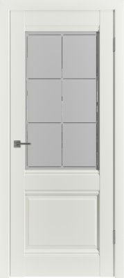 Межкомнатная дверь "EC2", по Emalex Midwhite