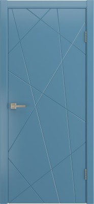 Межкомнатная дверь Fiesta, пг, эмаль небесно-голубой