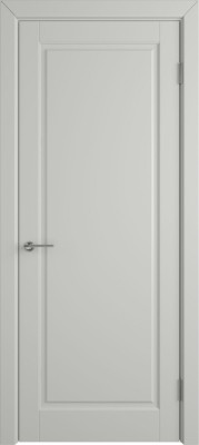 Межкомнатная дверь "Гланта", пг, светло-серый
