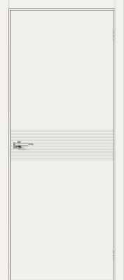 Межкомнатная дверь "Граффити-23", пг, белый