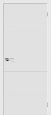 Межкомнатная дверь "Граффити-1", пг, белый