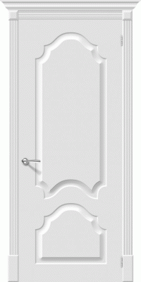 Межкомнатная дверь "Скинни-32", пг, белый