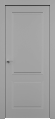 Межкомнатная дверь "Классика 2", пг, серый