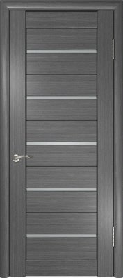 Межкомнатная дверь "ЛУ-22", по, серый