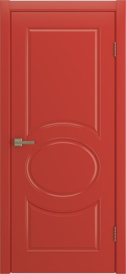 Межкомнатная дверь Olivia, пг, эмаль красная