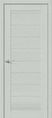 Межкомнатная дверь "Порта-21", пг, Grey Wood