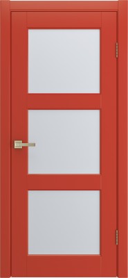 Межкомнатная дверь Rim, по, эмаль красная