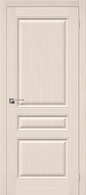 Межкомнатная дверь "Статус-14", пг, беленый дуб