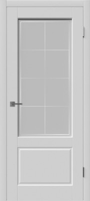 Межкомнатная дверь "Шеффилд", по, светло-серый