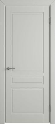 Межкомнатная дверь "Стокгольм", пг, светло-серый