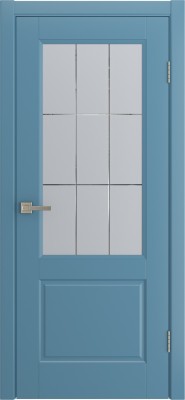 Межкомнатная дверь Tessoro, по, эмаль небесно-голубой