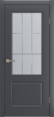 Межкомнатная дверь Tessoro, по, эмаль графит