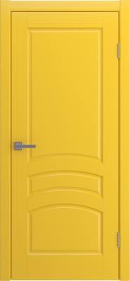 Межкомнатная дверь Venezia, пг, эмаль желтая