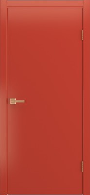 Межкомнатная дверь Zerro, пг, эмаль красная